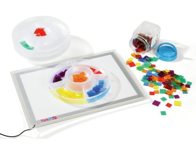 Zoom bild av LIGHT-UP TABLE AND SORTING PLATES MAXI PACK