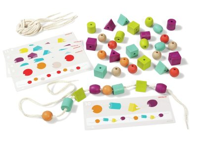 Zoom bild av Shapes LACING GAME