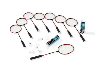 Zoom bild av Junior Plus Racket BADMINTON KIT for 8 children