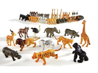 Zoom bild av MINI FIGURINES Wild animals