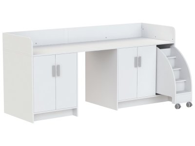 Zoom bild av KAZÉO CHANGING TABLE 238 cm 12 shelves, 4 doors and 1 set of ste