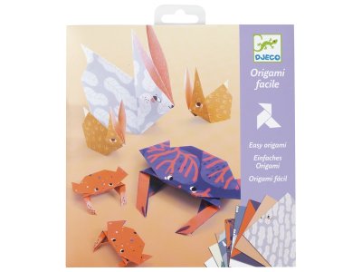 Zoom bild av SET OF EASY ORIGAMI SHEETS Animals 70 g