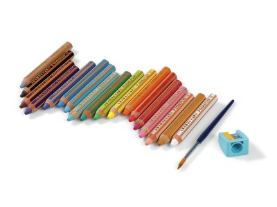 Zoom bild av Buddy 3 IN 1 COLOURED PENCILS