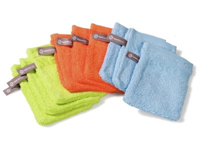 Zoom bild av MAXI PACK 9 Children's facecloth mitts