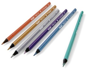 Zoom bild av Blackwood COLOUR PENCILS Metallic colours