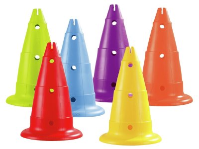 Zoom bild av CONES PERFORATED CONES MAXI PACK - H: 50 cm