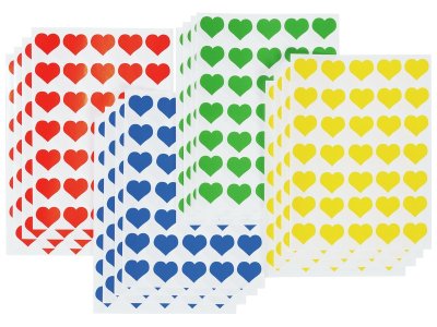 Zoom bild av GIANT GEOMETRIC STICKERS Heart