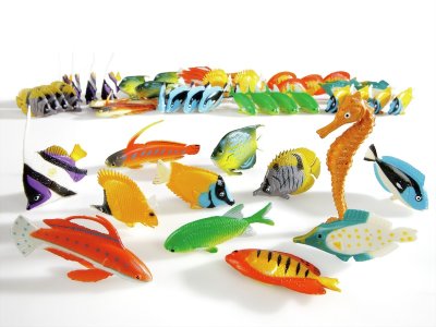Zoom bild av MINI FIGURINES Tropical Fish