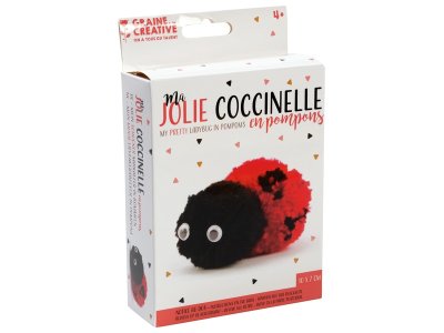 Zoom bild av POMPOM KIT Ladybird