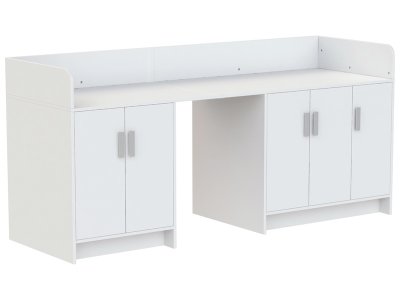Zoom bild av KAZÉO CHANGING TABLE 238 cm 18 shelves and 5 doors