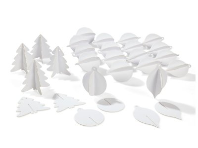 Zoom bild av 2D Christmas HANGERS TO DECORATE