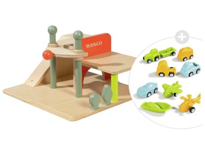 Zoom bild av MAXI PACK Garage with vehicle lift + 9 vehicles