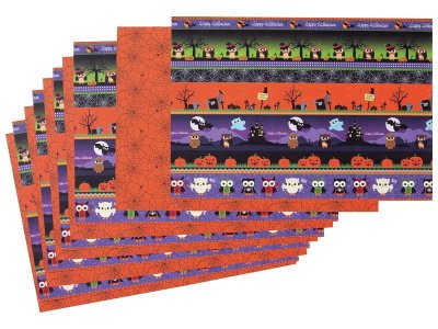 Zoom bild av SHEETS OF THEMED PAPER Happy Halloween