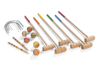 Zoom bild av Wooden CROQUET GAME