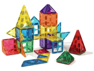 Zoom bild av CLEVERCLIXX MAGNETIC CONSTRUCTION SET Intense - 60 pieces