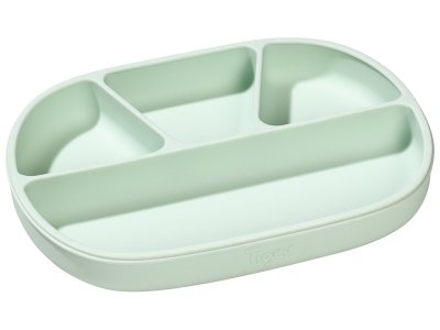 Zoom bild av NON-SLIP SUCTION CUP PLATE with 4 compartments