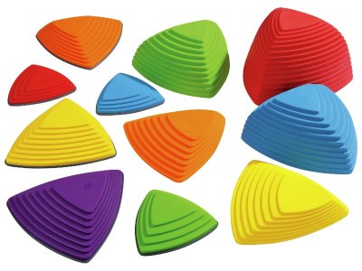 Zoom bild av BALANCE STEPPING STONES MAXI PACK Bright colours