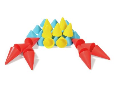 Zoom bild av OPPI PIKS CONSTRUCTION SET 48 cones