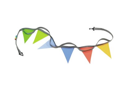 Zoom bild av WALKING ROPE WITH FLAGS For 6 children