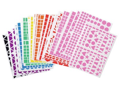 Zoom bild av STICKERS IN GEOMETRIC SHAPES