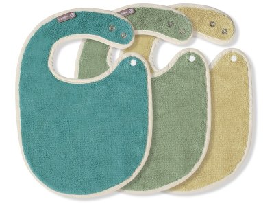 Zoom bild av FIRST YEAR SNAP-ON BIBS Waterproof - Coloured