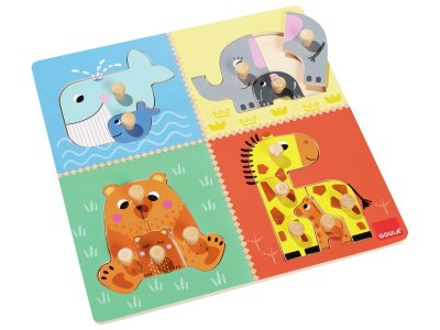 Zoom bild av Mother and baby LIFT-OUT PUZZLE