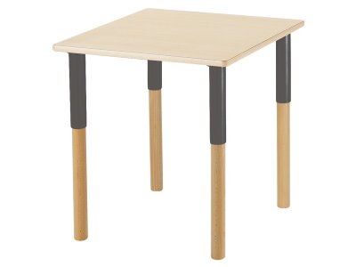 Zoom bild av ADJUSTABLE TABLE Laminated top 60 x 60 cm S4/S5/S6