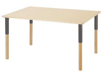 Zoom bild av ADJUSTABLE TABLE Laminated top 120 x 80 cm S4/S5/S6
