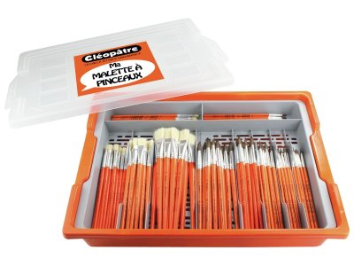Zoom bild av BRUSHES SET + SORTING TRAY