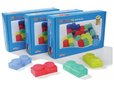 Zoom bild av MAXI PACK OF BUILDING BRICKS Flexible and translucent