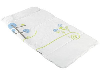 Zoom bild av SLEEPING BAG with pillow storage pouch Birds pattern