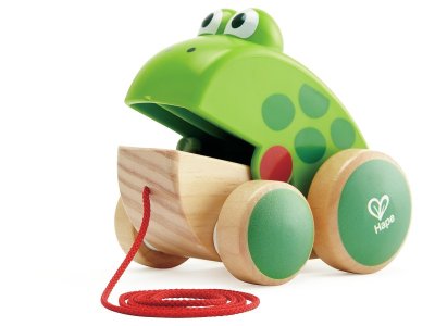 Zoom bild av PULL-ALONG TOY Frog