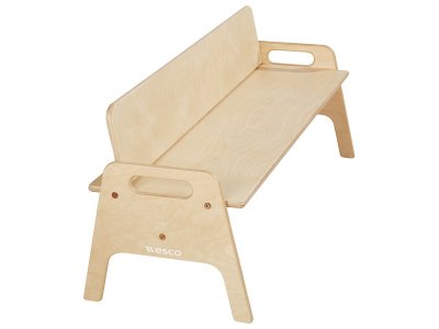 Zoom bild av Piloo BENCH WITH BACKREST T1
