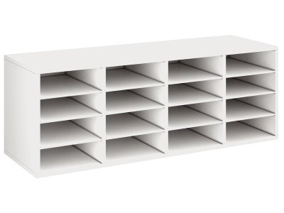 Zoom bild av MELAMINE UNIT H: 51 cm - L: 139 cm 12 shelves