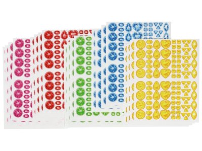 Zoom bild av Precious stone STICKERS