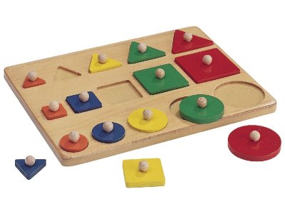 Zoom bild av COMPARING SIZES TRAY PUZZLE