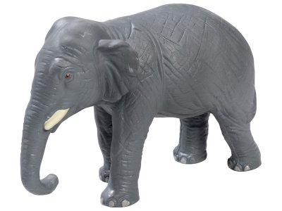 Zoom bild av LARGE SOFT FIGURINE Asian Elephant