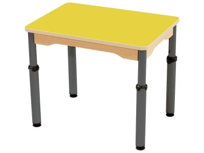 Zoom bild av LAMINATED TABLE TOP HEIGHT-ADJUSTABLE 70x50 cm rectangle