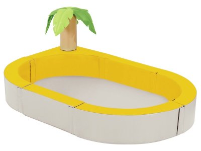 Zoom bild av Basic BEACH BALL POOL Without balls