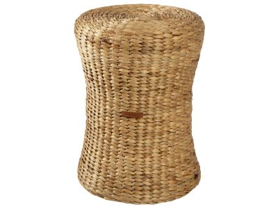 Zoom bild av STOOL made from water hyacinth, H: 44 cm
