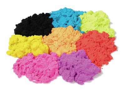 Zoom bild av COLOURED MODELLING SAND 8 x 180 g