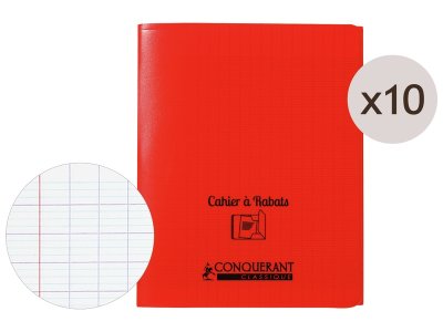 Zoom bild av POLYPRO FLAP NOTEBOOK MAXI PACK 17 x 22 cm ? 96 pages
