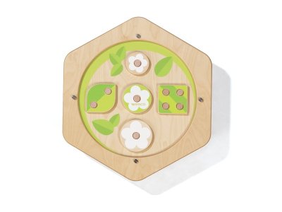 Zoom bild av HEXAGON ACTIVITY PANEL Nature shapes