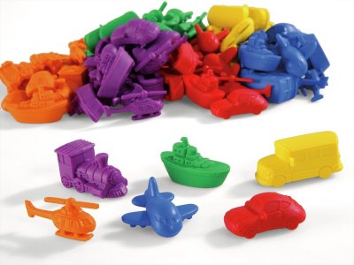Zoom bild av SORTING FIGURINES MINI-VEHICLES