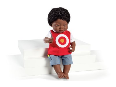 Zoom bild av INCLUSIVE DOLL DOWNS SYNDROME Dressed Robin