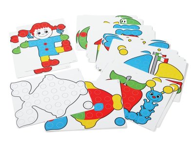 Zoom bild av Fantacolour junior LARGE MOSAICS set of 16 activity sheets