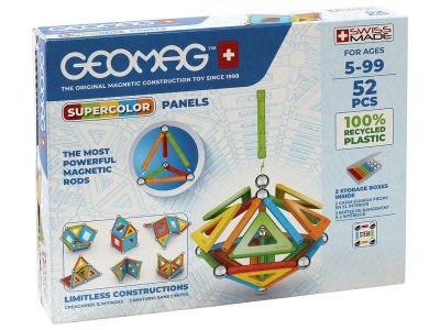 Zoom bild av Geomag Supercolor MAGNETIC CONSTRUCTION 52 pieces