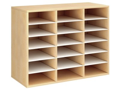 Zoom bild av MELAMINE CABINET H: 81 cm - L: 105 cm 15 shelves