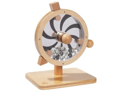 Zoom bild av MARBLE WHEEL Black and white BALL WHEEL