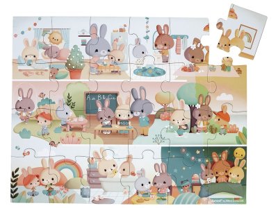 Zoom bild av PUZZLE SUITCASE A day